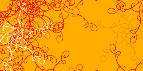 Light Orange vector backdrop with circular arc.