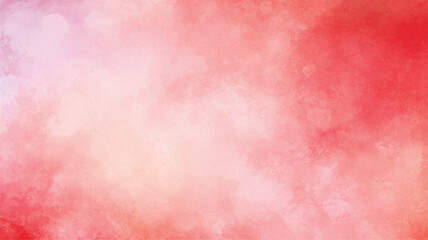 Abstract red watercolor background. Watercolor background. Abstract watercolor cloud texture.