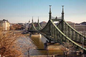 Budapest chain bridge.