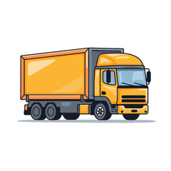 truck delivery service isolated style icon vector i