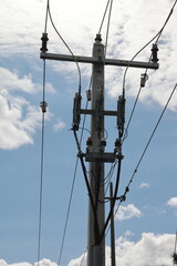 Electrical pole transformer
