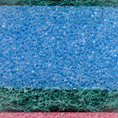 Obraz premium Colorful abstract background, close-up of sponges. Parallel lines