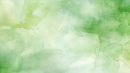 Springtime freshness captured in a watercolor background of lush greens