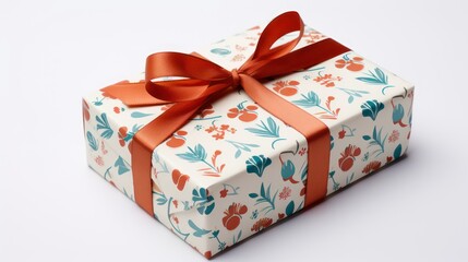 Obraz premium Gifts wrapped in decorative paper and colorful ribbons that look neat and attractive.