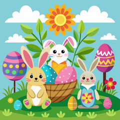 Obraz na płótnie Canvas Easter