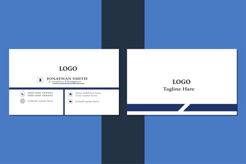 Creative business card ,Modern Business Card and Clean Business Card,Luxury business card design Template. landscape orientation,vertical layout,Elegant dark background,Vector illustration.