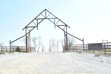 Obraz premium Metal Arch