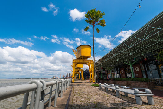 Docks Station in Belem City is a Popular Place With Restaurants and Shops