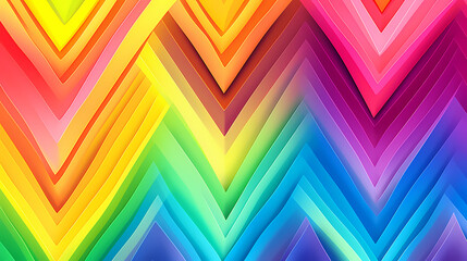 Fototapeta premium Retro zigzag stripes art abstract background