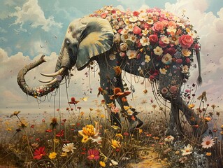 Contemporary artists draw inspiration from the animal kingdom to create works that blur the boundaries between reality and imagination, inviting viewers into a world of fantasy and enchantment
