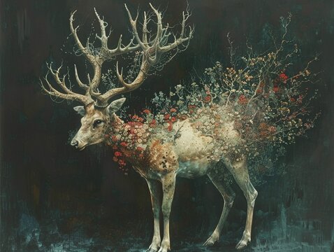 Contemporary art challenges viewers to confront their preconceived notions of animals, inviting them to see these creatures in new and unexpected ways, soft shadowns