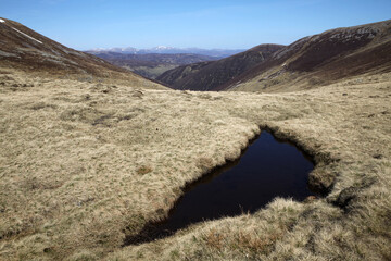 Beinn A' Ghlo - Munro - Carn Liath - Benn Mhaol - Braigh Coire Chruinn Bhalgain - Car nan Gabhar - Blair Atholl - Perthshire - Scotland - UK