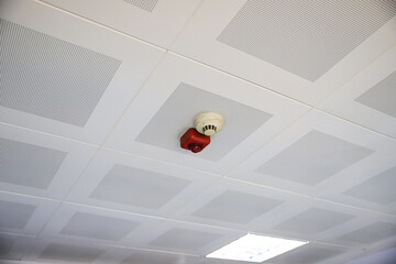 ceiling mounted fire alarm