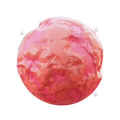 Mars Solar System  3D Illustration Image