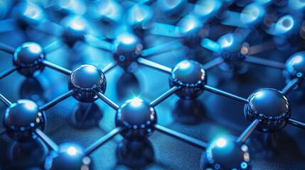 Nanostructure, vivid colors, background