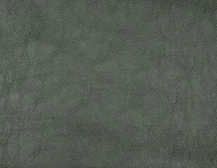 Gray leather background. Natural material on furniture backdrop