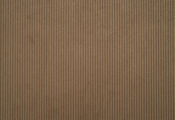 Striped brown textile background cloth vintage backdrop. Macro upholstery backdrop