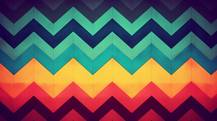 abstract zigzag stripes