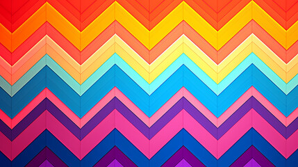 abstract zigzag stripes