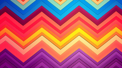 Fototapeta premium abstract zigzag stripes