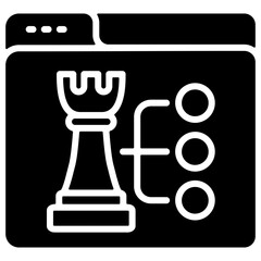 Digital Strategy Icon