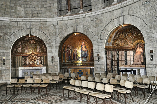 The church of Jerusalem located on the place where tradition says that Mary, mother of Jesus, was born