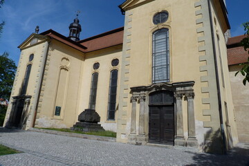 Schlosskirche in der Bergstadt in Bernburg an der Saale in Sachsen-Anhalt