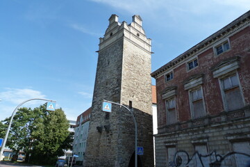 Nienburger Torturm in Bernburg an der Saale in Sachsen-Anhalt