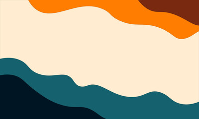abstract background with waves