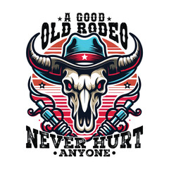 Western cowboy retro vintage hand drawn illustration t shirt design. Arizona rodeo wild west chaos cowboy design. retro vintage hand drawn music illustration, apparel, t shirt, sticker, printing