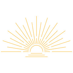 Monoline Sun Element