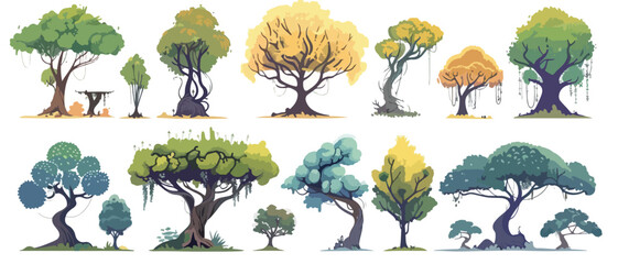 fairy-tale trees collection of giant epic world tree