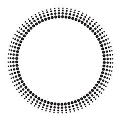 Dotted Circle Frame
