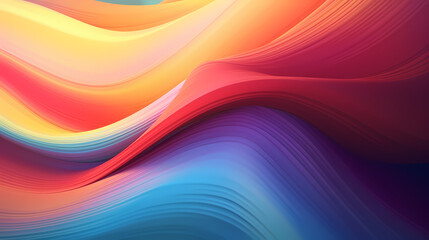 Abstract background of technology waves