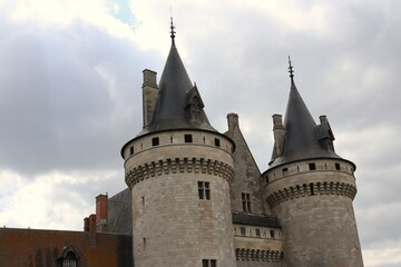 Fototapeta premium CASTILLO SULLY- SUR LOIRE, FRANCIA , EUROPA
