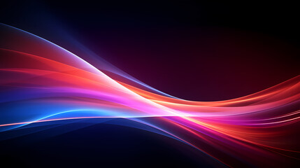 Abstract colorful waves and lines background for design and presentations