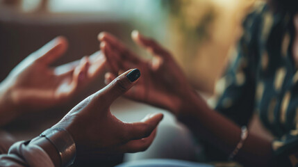 Psychotherapy Session with Patient Counseling and Health Diagnosis by a Professional Psychologist





