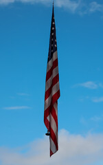 Hanging Abstract American Flag 