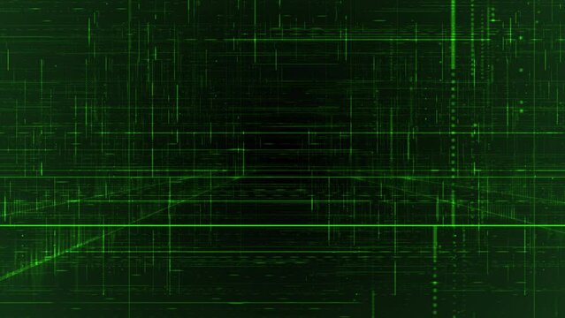 green grid laser background