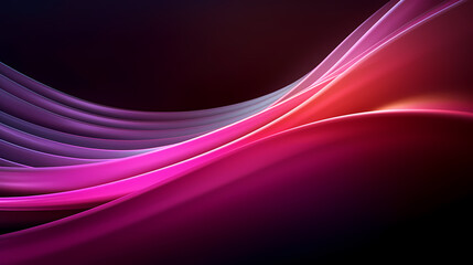 Naklejka premium Technology abstract line background and light effect, technology sense background