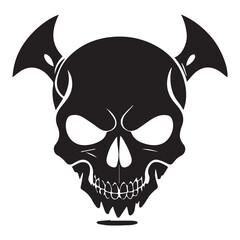 Skull , human skull , pirate skull ,  Human skull vector design