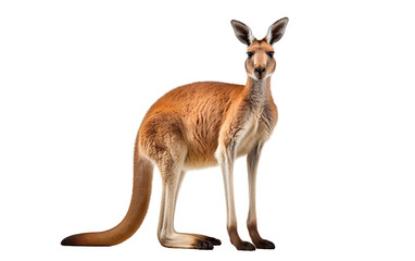 Majestic kangaroo, symbol of the Australian outback.