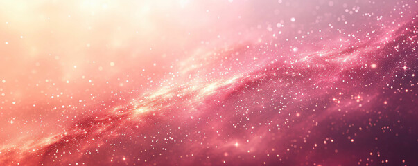 Fototapeta premium pink nebula starry sky technology background