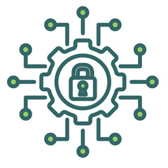 Digital Security Icon