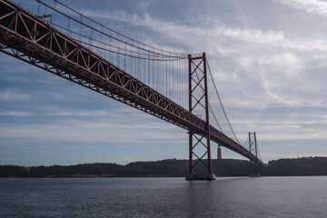 Fototapeta na wymiar Lisbon Bridge