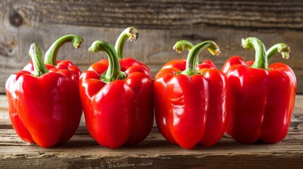 Organic red bell pepper texture background for vibrant and fresh culinary presentations