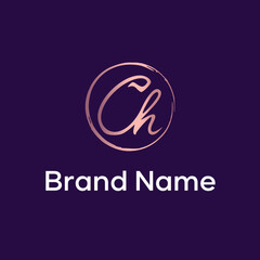 Modern and Elegant Initial Letter CH Logo Designs for Business Branding