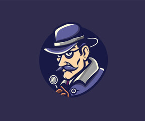 gentleman mafia mascot logo