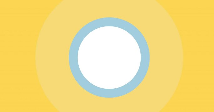Geometric Colorful 2D Animated Transition, Circles and Rectangle,4K Motion Graphics Video Element