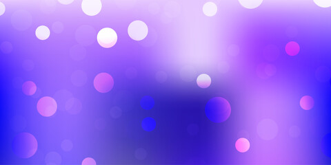 Light purple vector background with random forms.